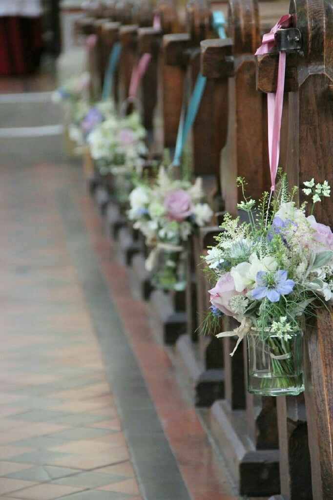 Ideas para decorar bancas en la iglesia - Foro Antes de la boda -  