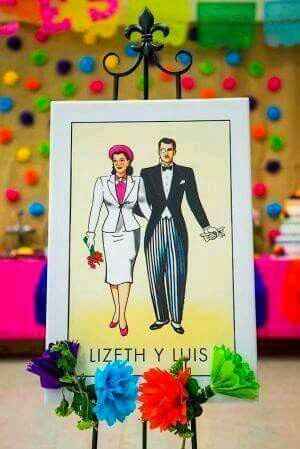 Boda con tematica mexicana y decoraci n de loter a Foro