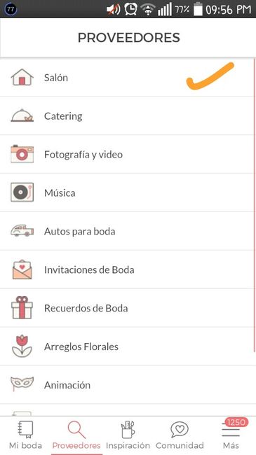 Como buscar proveedores en la app,mini guía - 3