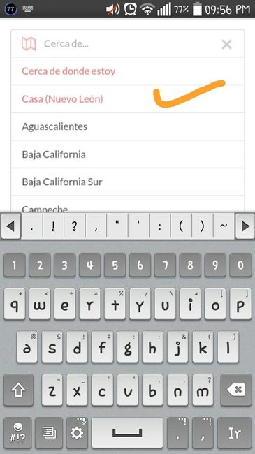 Como buscar proveedores en la app,mini guía - 4