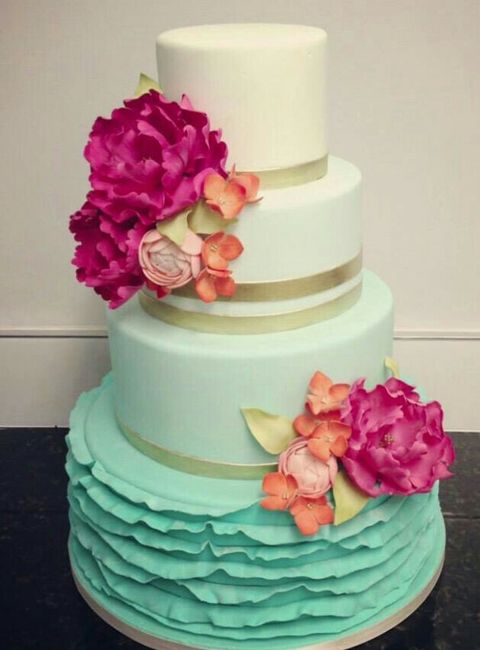 Pasteles en verde menta - 10