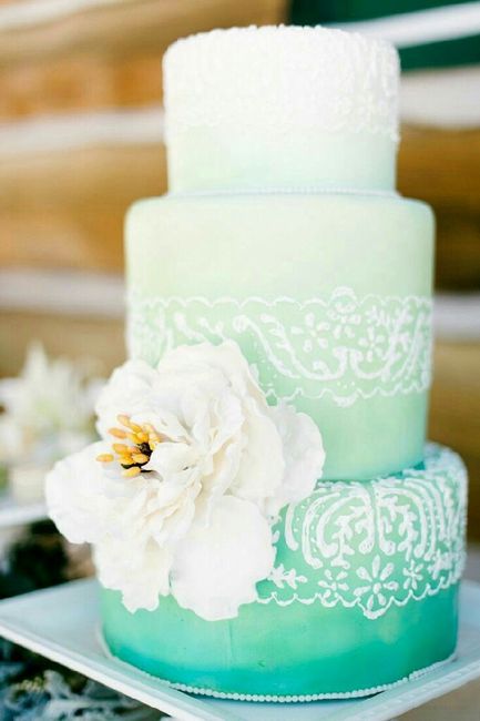 Pasteles en verde menta - 14