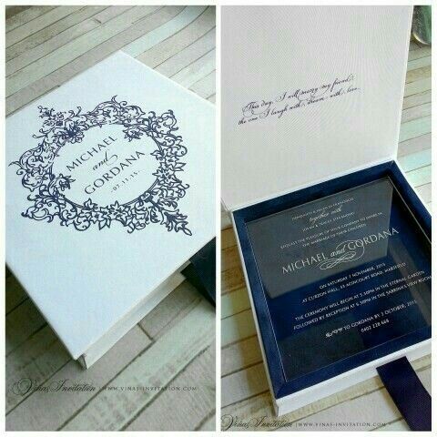 Invitaciones en acrílico - 5