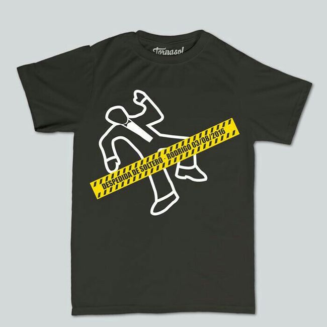 Playeras para despedida mixta - 9