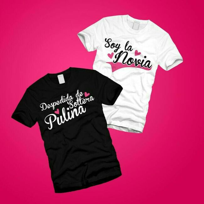 Playeras para despedida mixta - 14