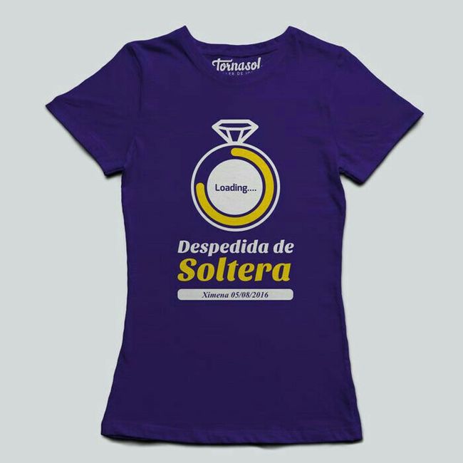 Playeras para despedida mixta - 15