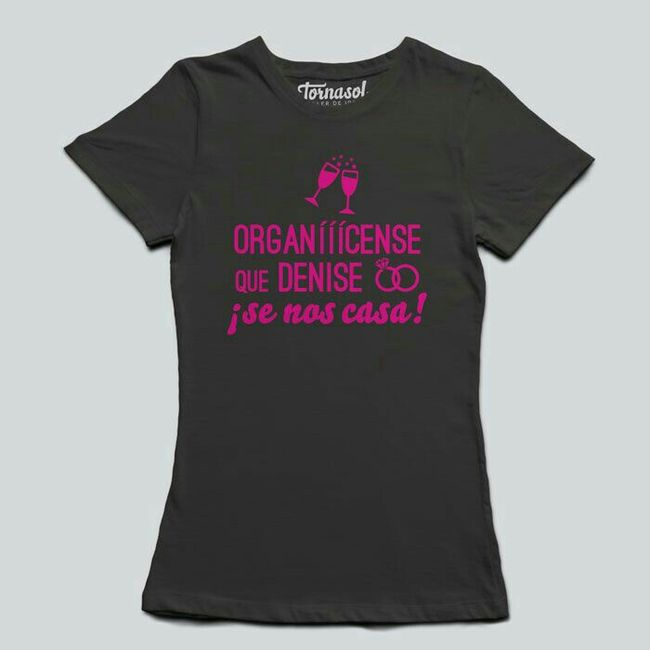Playeras para despedida mixta - 16