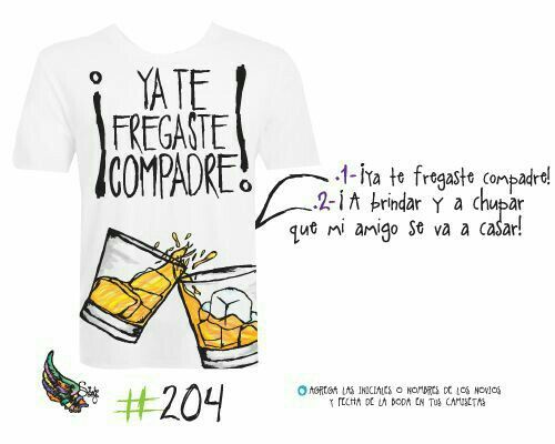 Playeras para despedida mixta - 20