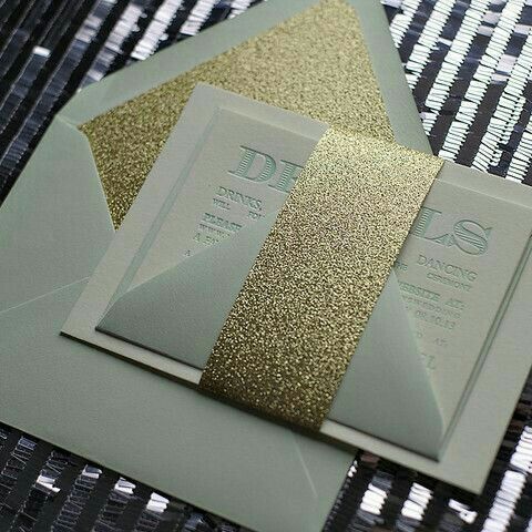 Combinaciones de colores en menta & dorado - 9