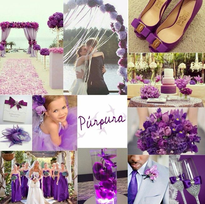purpura y gris.........................