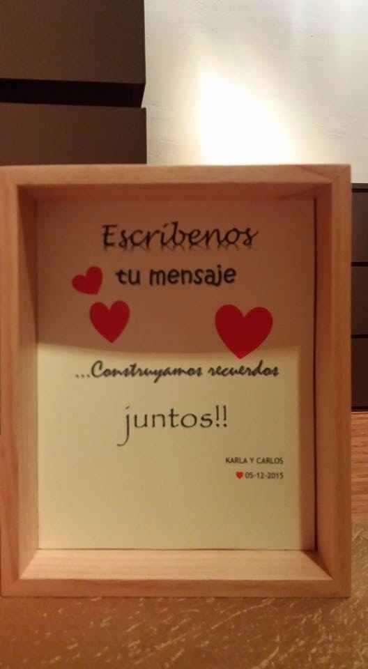 Cuadro de instrucciones