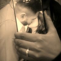 Foto anunciando mi compromiso - 2