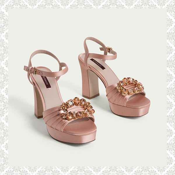 La vida en rosa  tendencia en zapatillas oro rosa😍 - 6