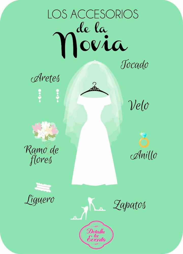  Accesorios de la novia💕 - 1