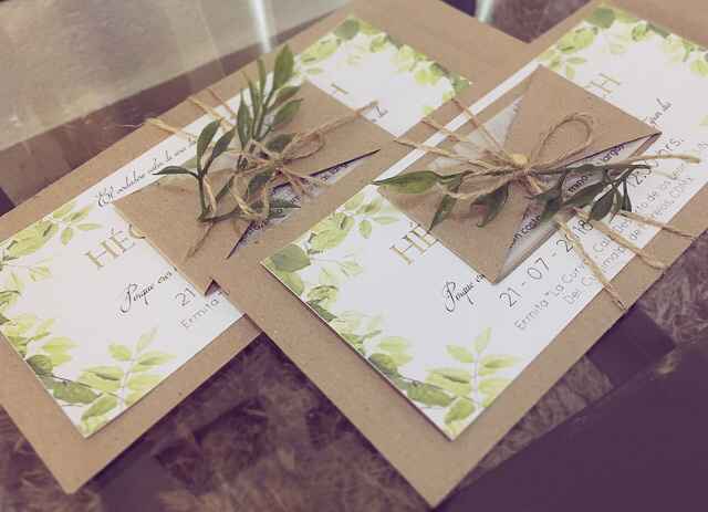 Invitaciones entregadas!! 🌿 - 1