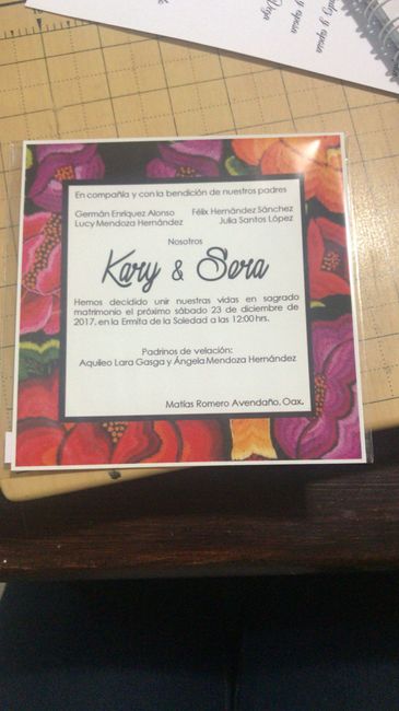  Presuman sus invitaciones - 1