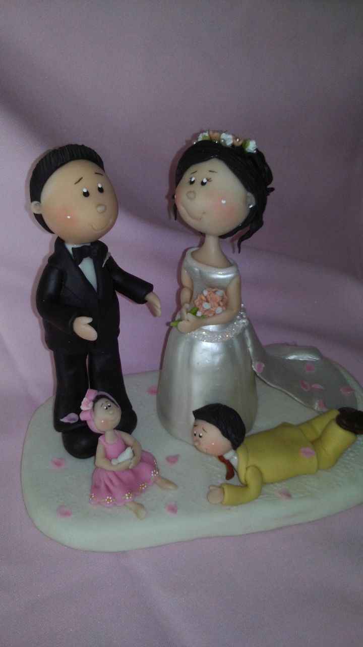 Mis monitos para el pastel o toppers... - 1