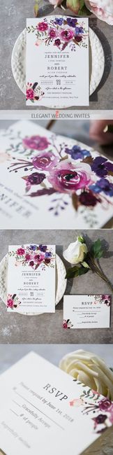 Combinación de colores en violeta y plateado - 3