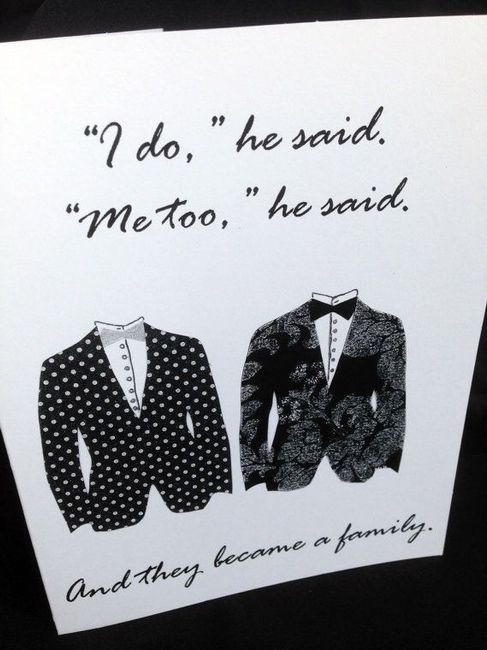 Invitaciones boda gay 🤵🏻❤️🤵🏻 6
