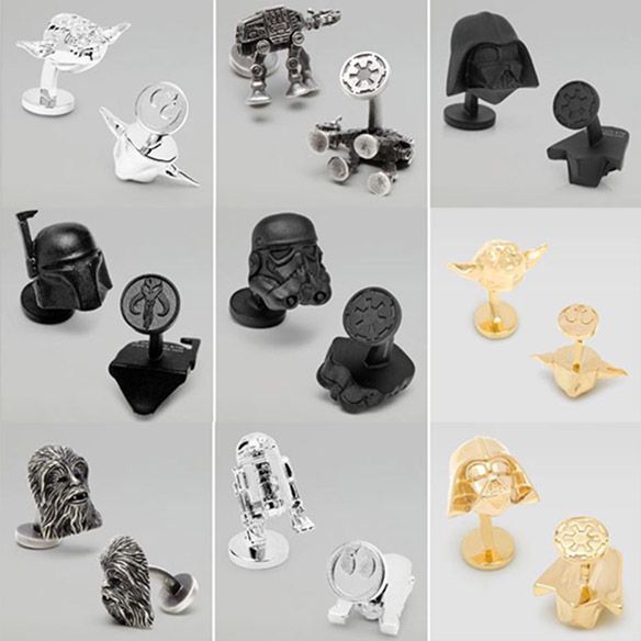 Accesorios: Mancuernillas Star Wars 4