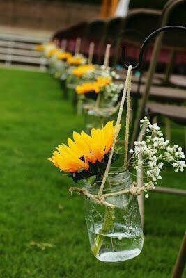 Ideas para boda con Girasoles🌻 4