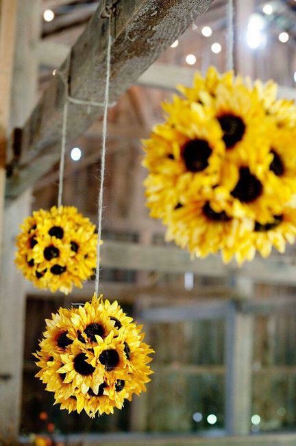 Ideas para boda con Girasoles🌻 5