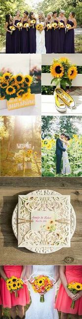 Ideas para boda con Girasoles🌻 10