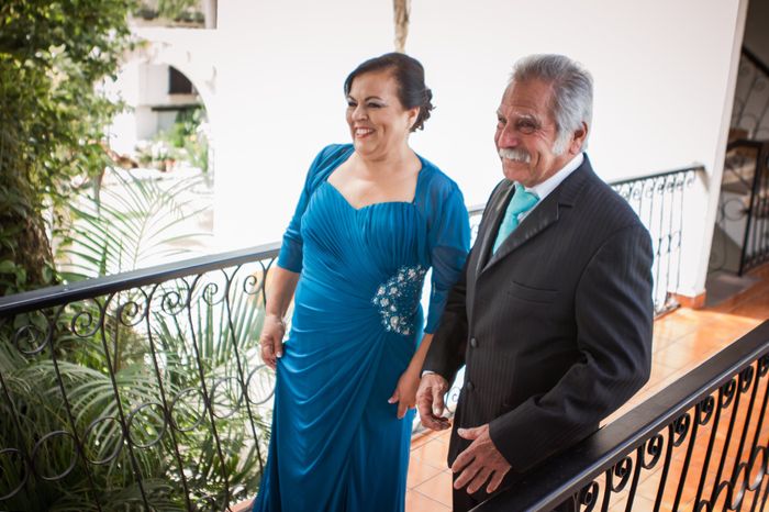 Reaccion de mis papas