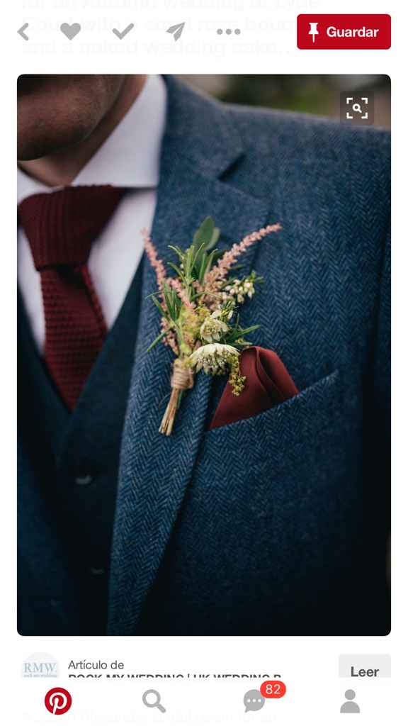 Colores alternativos para el traje del novio - 1