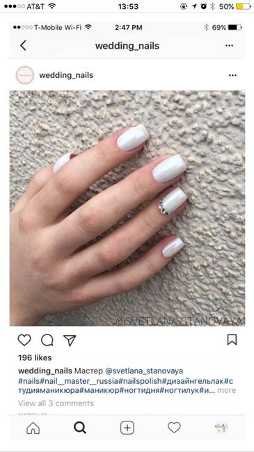 Cual diseñó de uñas para mi gran día? - 1