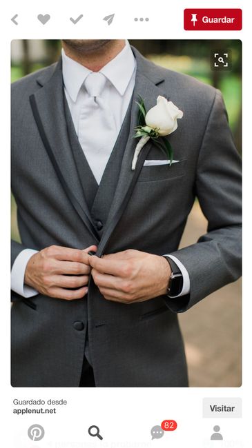 Colores alternativos para el traje del novio - 2