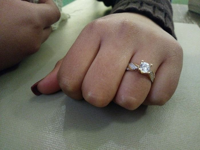 Muestren su anillo de compromiso 😍💕💍💑 - 1