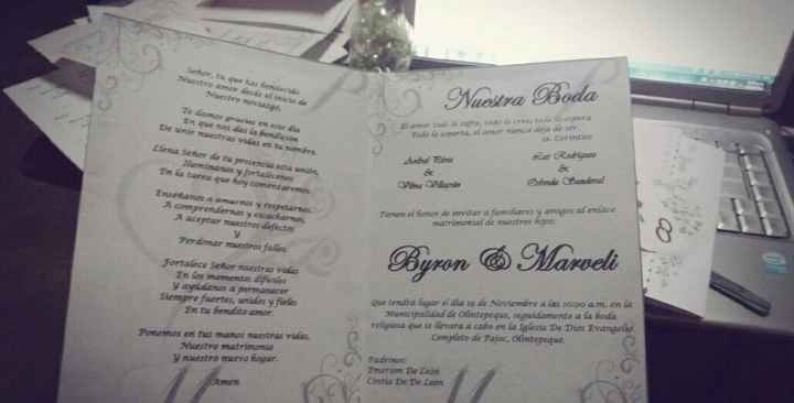 Mis invitaciones??? presuman las suyas chic@s - 2
