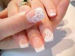 Uñas acrílicas de boda - 1