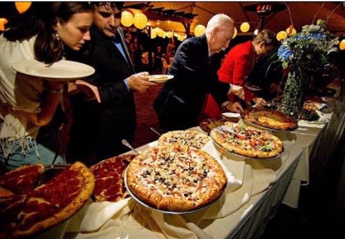 Se pude servir pizza en una boda? - 1