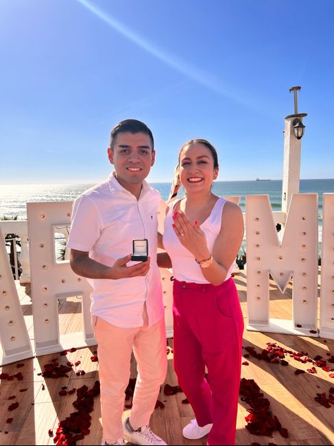 Ella me dijo que si 1