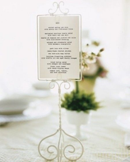 Menu por Mesa
