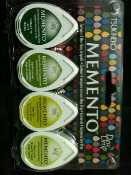 Tintas Memento Verdes