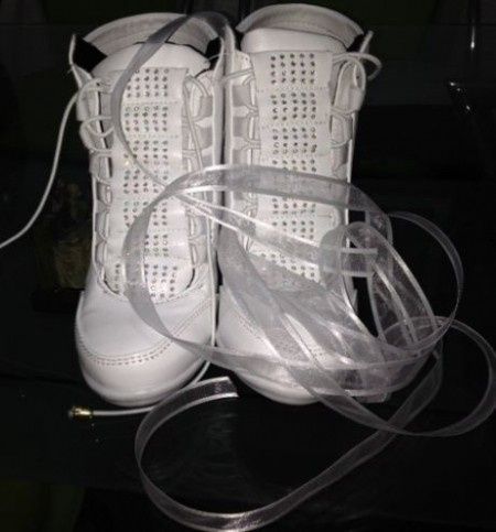 Mis tenis de novia