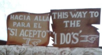 Mi Letrero - Hacia allá para el Sí Acepto