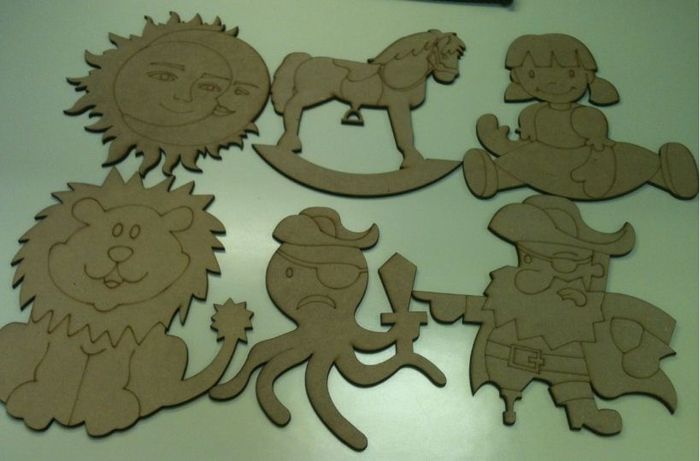 Mis Figuras de Madera para niños en la boda