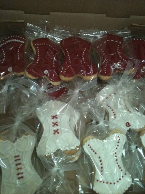 Galletas de recuerdo - Corsete