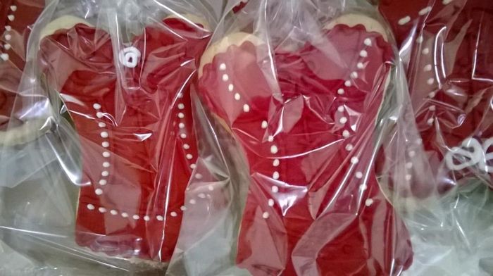 Galletas de recuerdo - Corsete