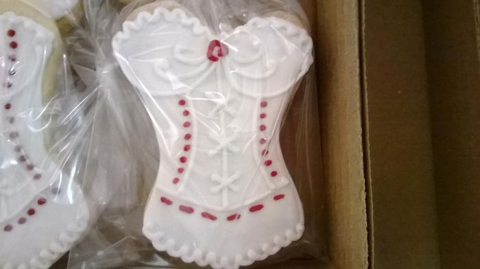 Galletas de recuerdo - Corsete