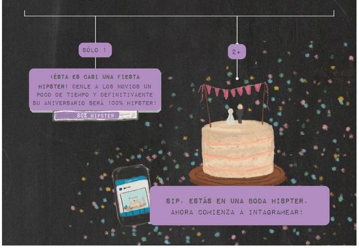 Como saber si estas en una boda hipster