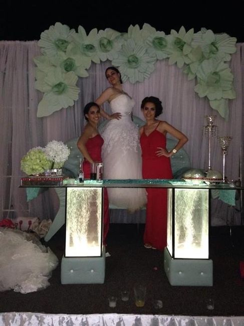 Fotos con mi dama de honor