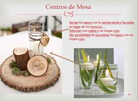 Mi Idea de Mis centros de mesa - Original