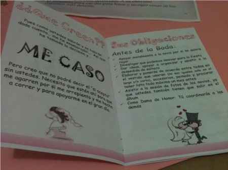 Las invitaciones de mis damas