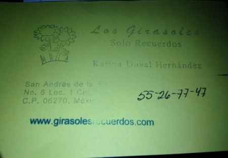 Local donde compre cosas para recuerdos