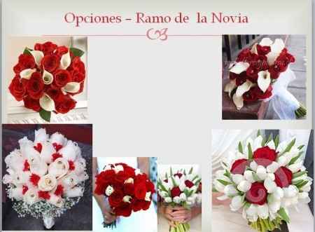 Opciones de estilos para mi ramo